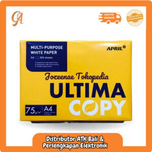 Jual Kertas A4 75 GSM Merk Ultima