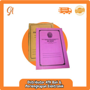 Jual Map Kertas Custom Sablon / Stofmap Folio Custom