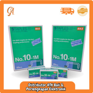 Jual Isi Staples No.10 Merk Max - Isi 20 Box