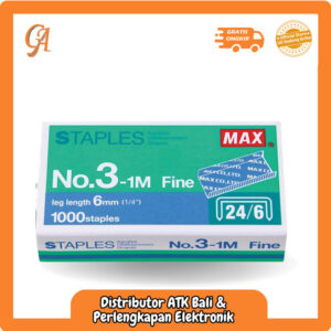 Jual Isi Staples No.3 - 24/6 Merk Max