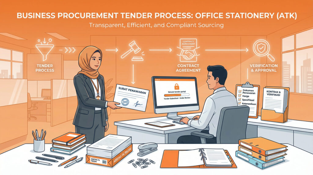 Contoh Surat Penawaran ATK Tender Pengadaan